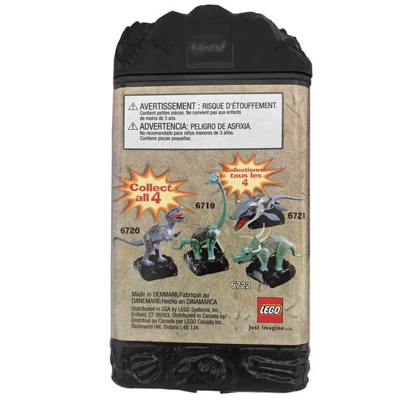 LEGO Dinosaurs 6722 Styracosaurus ~ COMPLETE ~ Transforms into 4 Dinosaurs - Picture 2 of 10